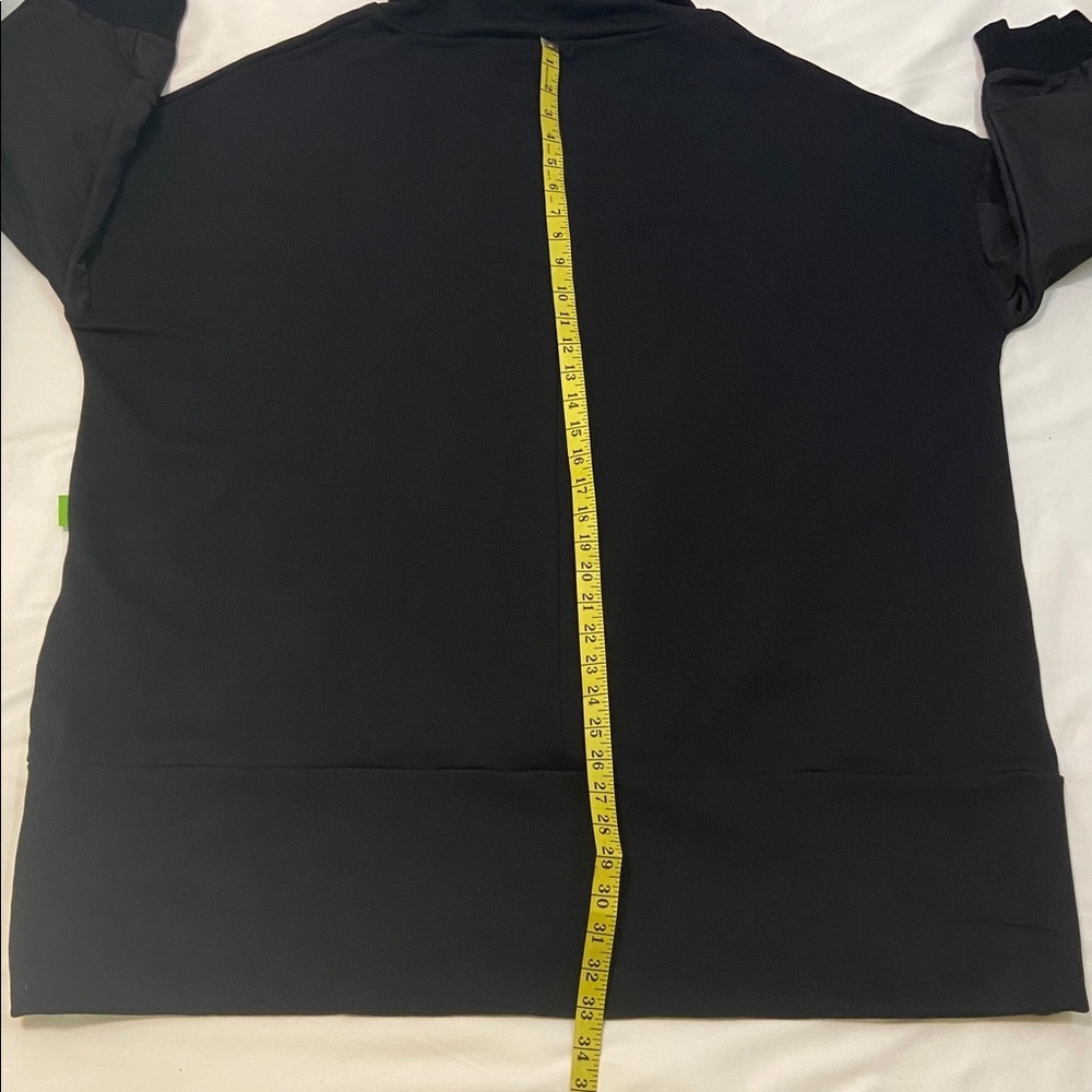 Ruti Sidonie, Women’s Black With Green,Pullover,Long Sleeve Dress.Size-L / XL - Picture 8 of 13